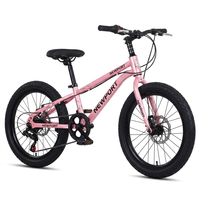 Tek Vitesli Çocuk Bisikleti 18"/20"/22" Çelik Maşa, Çift Süspansiyon ve Disk Frenler |   7-12 Yaş Çocuk Bisikleti