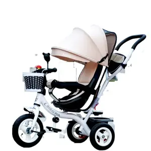 EW-triciclo de moda 4 en 1 para bebé, triciclo de pedal para niños, venta al por mayor