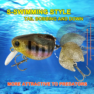 Cebo de pez dorado sumergible, nuevo modelo, Material ABS, señuelo biónico, señuelo de pesca Original Popular transfronterizo para especies de carpa - Product Image 3