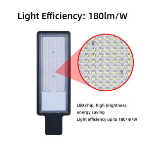 Kcd trang trí nhà máy giá thấp ngoài trời vườn tường cao cực ánh sáng 220V <span class=keywords><strong>LED</strong></span> 50W 100W 200W 250W đèn đường cho đường - Product Image 4