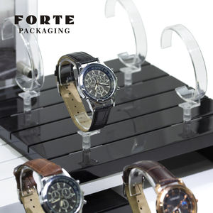 FORTE PACKAGING Ensemble de présentoirs à bijoux en bois pour <span class=keywords><strong>piano</strong></span> Plateau de montre Porte-anneau Présentoir à bijoux Porte-montre Présentoir - Product Image 3