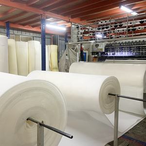 2024 <span class=keywords><strong>tissu</strong></span> matelassé blanc confortable respirant 100% coton de qualité supérieure pour matelas - Product Image 3