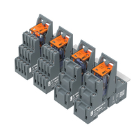 Relais intermédiaire miniature étanche LANBOO pour circuits de commande de machines OEM, LED 8 broches 24V 24VDC, composant de contrôle compact LBJ21A
