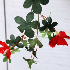 Guirnalda de Flores Artificiales de Begonia para Colgar en la Pared, 30cm-100cm de Altura, Simulación Realista, Decoración para Interiores y Bodas - Product Image 4