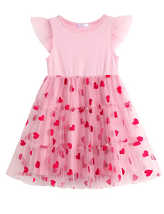 Abiti estivi per bambine 2025 nuovo abito da bambina Tulle di alta qualità festa di compleanno per bambine dolce vestito da principessa - Product Image 5