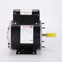 Moteur de ventilateur à induction monophasé AC à couple élevé 1 CV 115V 230V 60Hz 50Hz à montage sur pied 1100 tr/min pour CVC