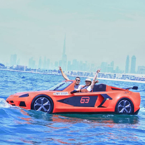 Hot <strong>Sale</strong> Modern Floating Jet Car Boat Water Sports Jet Ski Car Boat Supercar - Product Image 6
