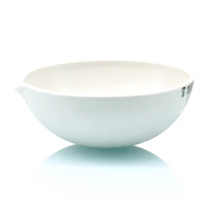 Plato de Evaporación de Porcelana de Fondo Plano de 125mL y 300mL, Platos de Evaporación de Cerámica, Plato de Secado para Laboratorio de Química - Product Image 4