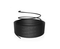 Cable de Fibra Óptica para Interiores y Exteriores, 1, 2, 4 Núcleos, G657A1, 2*5mm, GJYXFCH, Cable de Fibra Óptica para Internet FTTH UT, Rollo de 2km, FRP o Alambre de Acero