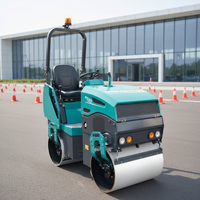 Mini-compacteur vibrant 1 tonne à prix d'usine pour asphalte avec moteur EPA Euro 5 pour la construction de trottoirs