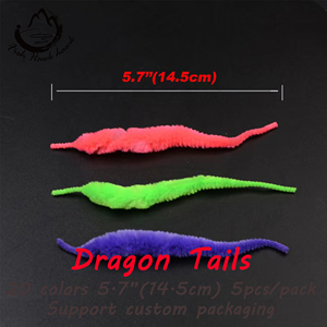 Colas de Dragón para Atado de Moscas, 20 Colores, 5.7 Pulgadas, Material para Atado de Moscas, Venta al por Mayor - Product Image 3
