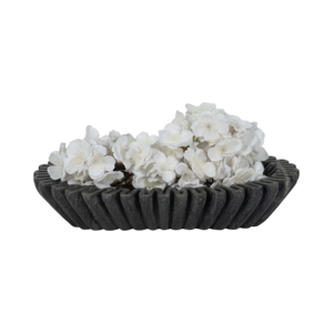 Bol décoratif en marbre ondulé pour centre de table, décoration de comptoir de cuisine, style sophistiqué - Product Image 2