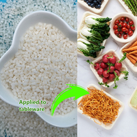 Granulés de PLA biodégradables compostables certifiés écologiques OK & BPI Moulage modifié Matière première biodégradable à prix d'usine