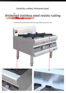 เตาแก๊สแรงดันสูงสำหรับร้านอาหารเชิงพาณิชย์ ใช้กับเตาผัดแบบหนัก - Product Image 5