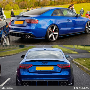 สำหรับ A5 B8.5 B8 2ประตูคูเป้8T3 M4สไตล์คาร์บอนไฟเบอร์ปลอมแปลงปีกหลังลำตัว2007-2017 - Product Image 6