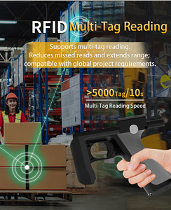 Xgsun 5.0 di động UHF RFID SLED tag Reader/Writer IP64 bảo vệ 12M Khoảng cách đọc USB Loại C cho bán lẻ hàng tồn kho thanh toán - Product Image 4