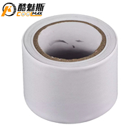 3 uds cinta protectora de tubería envolvente no adhesiva 4cm x 13m Protector de tubo grueso blanco aire acondicionado Cable Tie cinta de envoltura de tubería de PVC