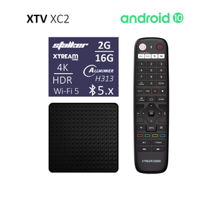XTV XC2 Android 10 <span class=keywords><strong>Xtreamcodes</strong></span> TV Box Allwinner H313 Quad Core 2G 16G BT5 WiFi Dual 4K HEVC H.265 Decodificador OTT Android TV OS Box - Product Image 2