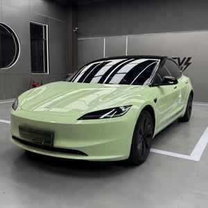 גליל סרט הגנה עצמי 7.5 מיל PVC/PET באיכות אמריקאית, לא מצהיב, בצבע ירוק אבוקדו - Product Image 1