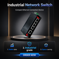 Switch industriel non géré 16 ports DIN-Rail, 10/100Base-T, boîtier métallique sans ventilateur, robuste IP30, fiable pour les environnements difficiles