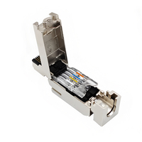 Connecteur industriel RJ45 assemblé sur site RJ45 PROFINET Ethernet droit CAT5E CAT6A Fiche métallique à connexion rapide 6GK1901-1BB10-2AA0