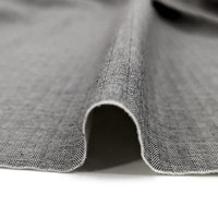 Tissu CVC 80/20 135GSM à chevrons teint en fil, directement de l'usine, pour chemises, avec traitement Easy-Care (résine ou ammoniac liquide)