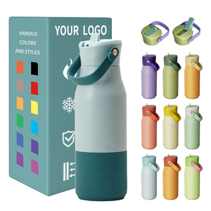 Custom Logo 900ml Stainless Steel Insulated Sport Water <b>Bottle</b> With Detachable Handle - Product Image 1