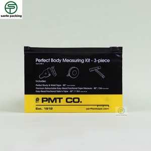 Reusable Plastic Zipper Seal Bags Frosted Waterproof Luggage Storage Pouch for U Disk Data Line - Product Image 1