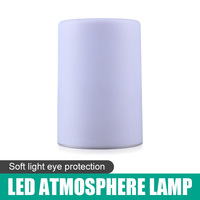 Lampe de table personnalisée à LED RVB pour la salle à manger et la musique KTV Veilleuse à barre cylindrique transfrontalière avec télécommande