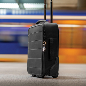 Etiqueta de Equipaje de Cuero PU 2 en 1, Etiqueta Inteligente Antipérdida con Rastreador de Posición, Logotipo Personalizado <span class=keywords><strong>como</strong></span> Regalo Promocional - Product Image 2