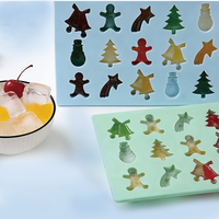 Maßgefertigte Umweltfreundliche BPA-Freie Kinder-Silikonform Lebensmittelechte Kleine Eiswürfel- und Süßigkeitenform für DIY-Kuchen