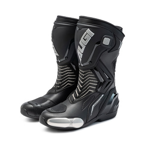 <span class=keywords><strong>Botas</strong></span> Profesionales para Motociclismo, <span class=keywords><strong>Botas</strong></span> Largas Resistentes al Desgaste y a las Caídas, Calzado Protector para Motocicleta de Carreras - Product Image 2