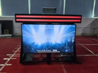 Signalisation numérique LCD Station de DJ Stand Façade de table Stand Portable Booth LED Video Wall Display Screen