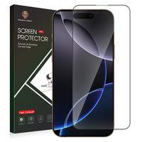 Protection d'écran incassable pour téléphones mobiles Samsung et iPhone 17, 16, 14, 15, 13, 12, 11, 10, XR, Pro Max – Verre trempé HD 9H 6D 2.5D