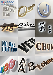 SKYSEEN Marketing Custom Led segno lettere scritte a mano felice LOGO LED luce calda decorazione della parete per Home Café negozi di Dessert - Product Image 4