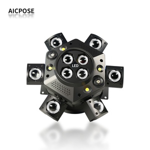 Nuevas Ideas de Productos: Luz de Cabeza Móvil de 6 Cabezas RGBW 4 en 1 para Escenario - Product Image 1