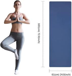 Esterilla de yoga TPE, esterilla de ejercicio ecológica antideslizante para yoga, pilates y fitness - Product Image 2