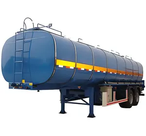 Özelleştirme farklı malzeme 40000-75000 litre kamyon için yakıt veya yağ tankı tankeri yarı römork