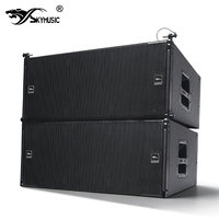Sistema de Altavoces Line Array Pasivo de Tres Vías A12-3 de 1600W para Escenarios y DJ
