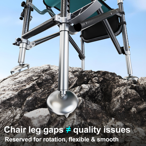 Многофункциональное рыболовное кресло с 11 положениями регулировки спинки, дышащая сетка для максимального комфорта при полной наклонке - Product Image 6