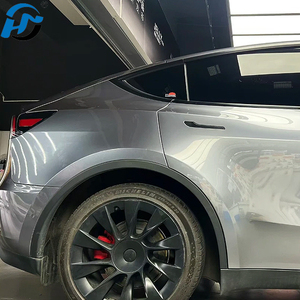 Vinilo para Rotulación de Vehículos PET TPU Fundido HD Gris Grafito Metálico, 1.52X18M/5X60FT, Un Rollo Completo, Pegatinas para Coche, Venta al por Mayor de Fábrica de Foshan - Product Image 3