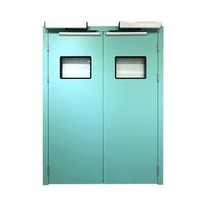 Porte en plomb anti-rayonnement avec fenêtre d'observation, porte en plomb de protection contre les rayons X pour salle médicale - Product Image 1