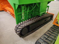 Composteur de vers de déchets d'animaux Mélangeur de compost automatisé Turner Machine