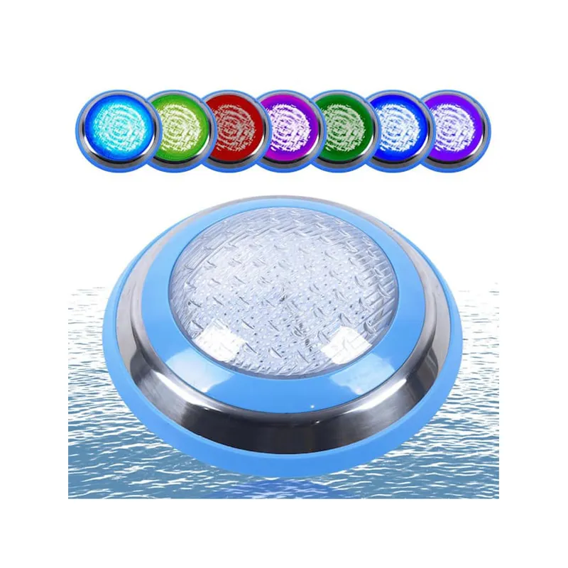Lampu kolam renang LED cahaya Kolam Renang lampu bawah air Cemerlang bawah air dan warna RGB lampu bawah air