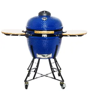 16inch kamodo Family Egg Shaped Charcoal Smoker Ceramic BBQ Grill meat