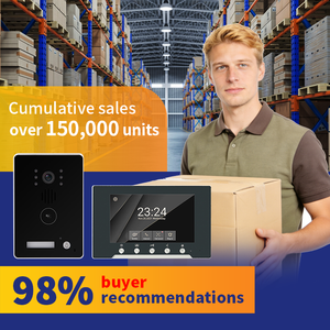 <span class=keywords><strong>Bouton</strong></span> de raccourci 1, Clavier lumineux 1, Faible consommation d'énergie, Système d'interphone pour ancienne communauté - Product Image 2