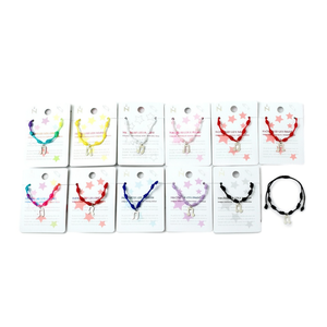 Braccialetto con Nota Musicale in Oro, Bracciale in Acciaio Inossidabile con Nodo a Sette Stelle, Braccialetti Artigianali alla Moda - Product Image 2