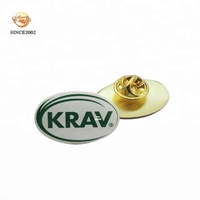 Badges personnalisés en métal avec logo de marque, lettres émaillées souples, épingles décoratives en métal en gros pour vêtements