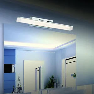실내 장식 8W 12W 16W 거울 벽 램프 IP44 방수 LED 화장대 욕실 조명