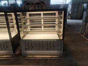 Bánh trưng bày công nghiệp bánh tủ lạnh phô mai hiển thị tủ lạnh bánh trưng bày kính hiển thị Máy làm lạnh Tủ bánh - Product Image 3